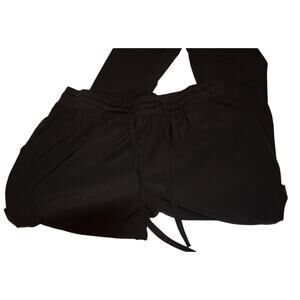 GT Performance Black Scrub Pants XL Drawstring Elastic Waist Medical Work